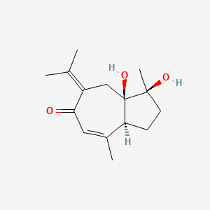 molecular formula C15H22O3 B8235505 Procurcumadiol 