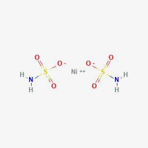 molecular formula Ni(SO3NH2)2<br>H4N2NiO6S2 B082356 Nickel sulfamate CAS No. 13770-89-3