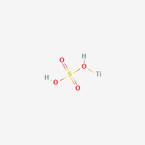 molecular formula H2O4STi B8235693 sulfuric acid;titanium 