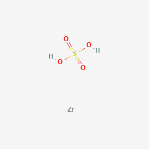 molecular formula H2O4SZr B8235772 sulfuric acid;zirconium 