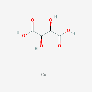 molecular formula C4H6CuO6 B8235865 copper;(2R,3R)-2,3-dihydroxybutanedioic acid 