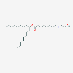 molecular formula C27H55NO3 B8235999 Heptadecan-9-yl 8-((2-hydroxyethyl)amino)octanoate 