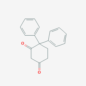 molecular formula C18H16O2 B082362 4,4-Diphenylcyclohexane-1,3-dione CAS No. 13128-74-0