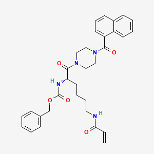 molecular formula C32H36N4O5 B8236356 AA9 