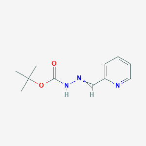molecular formula C11H15N3O2 B8237128 N'-[(E)-pyridin-2-ylmethylidene]tert-butoxycarbohydrazide 