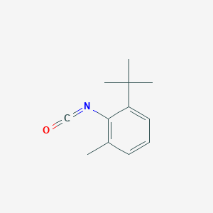 molecular formula C12H15NO B082374 2-tert-Butyl-6-methylphenyl isocyanate CAS No. 13680-30-3