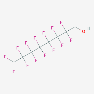 molecular formula C8H4F14O B082376 1h,1h,8h-Perfluoro-1-octanol CAS No. 10331-08-5