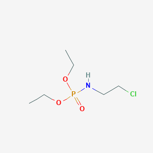 molecular formula C6H15ClNO3P B8237771 Diethyl (2-Chloroethyl)phosphoramidate 