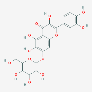 molecular formula C21H20O13 B8239222 Quercetagetin 7-glucoside 