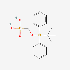 [Tert-butyl(diphenyl)silyl]oxymethylphosphonic acid