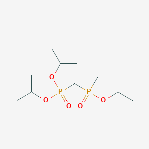 2-[Di(propan-2-yloxy)phosphorylmethyl-methylphosphoryl]oxypropane