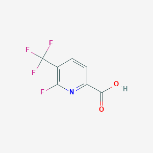 6-Fluoro-5-(trifluoromethyl)picolinic acid