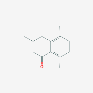 molecular formula C13H16O B082401 3,5,8-trimethyl-3,4-dihydro-2H-naphthalen-1-one CAS No. 10468-60-7