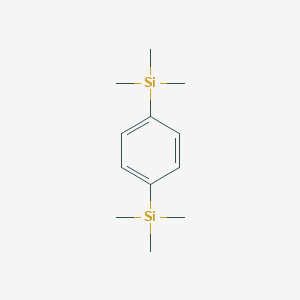molecular formula C12H22Si2 B082404 1,4-Bis(trimethylsilyl)benzene CAS No. 13183-70-5