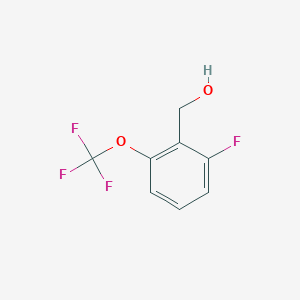[2-Fluoro-6-(trifluoromethoxy)phenyl]methanol