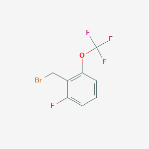 2-(Bromomethyl)-1-fluoro-3-(trifluoromethoxy)benzene