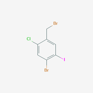 1-Bromo-4-(bromomethyl)-5-chloro-2-iodobenzene