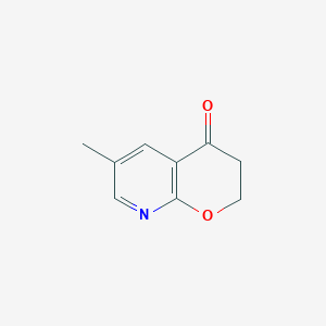 4H-Pyrano[2,3-b]pyridin-4-one, 2,3-dihydro-6-methyl-