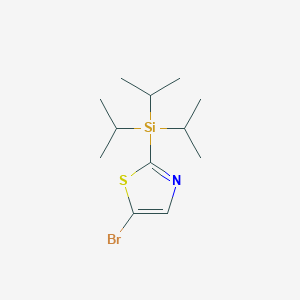 5-Bromo-2-(triisopropylsilyl)thiazole