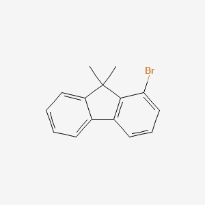molecular formula C15H13Br B8240585 1-bromo-9,9-dimethyl-9H-fluorene 