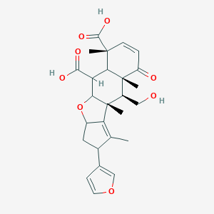 molecular formula C26H30O8 B082406 Nimbic acid CAS No. 11030-74-3