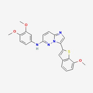 molecular formula C23H20N4O3S B8240658 Mlk-IN-1 