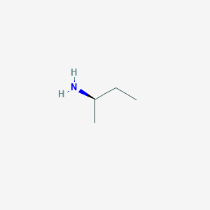 molecular formula C4H11N B082408 (R)-(-)-2-Aminobutane CAS No. 13250-12-9