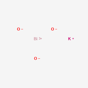 molecular formula BiKO3-2 B082414 Bismuth potassium oxide (BiKO3) CAS No. 12589-75-2