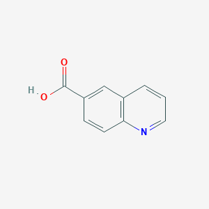molecular formula C10H7NO2 B082417 Quinoline-6-carboxylic acid CAS No. 10349-57-2