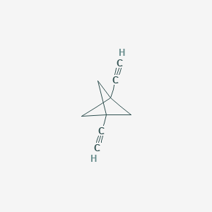 molecular formula C9H8 B8242078 1,3-Diethynylbicyclo[1.1.1]pentane 