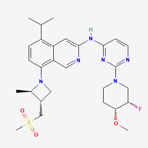 molecular formula C28H37FN6O3S B8242444 BLU-945 CAS No. 2660250-10-0