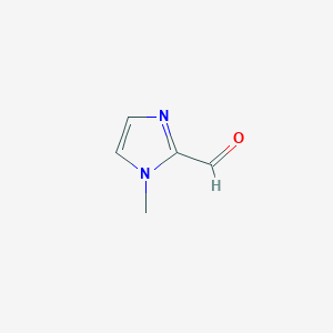 molecular formula C5H6N2O B082426 1-Methyl-1H-imidazole-2-carbaldehyde CAS No. 13750-81-7