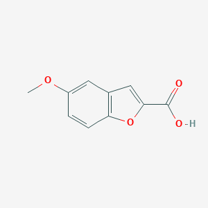 molecular formula C10H8O4 B082437 5-Methoxybenzofuran-2-carboxylic acid CAS No. 10242-08-7