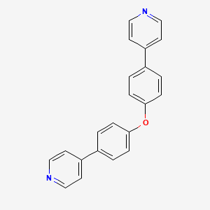 molecular formula C22H16N2O B8244159 4,4'-(Oxybis(4,1-phenylene))dipyridine 