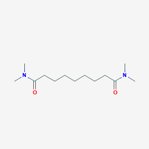 molecular formula C13H26N2O2 B082446 N,N,N',N'-tetramethylnonanediamide CAS No. 13424-87-8