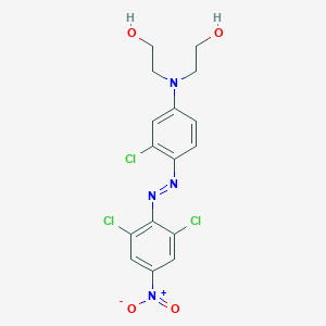 molecular formula C16H15Cl3N4O4 B082449 Disperse brown 1 CAS No. 12236-00-9