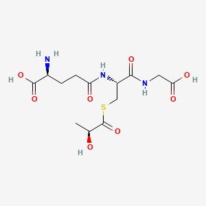 molecular formula C13H21N3O8S B8244973 s-(Lactoyl)glutathione 