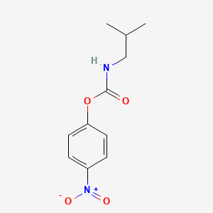 molecular formula C11H14N2O4 B8245053 4-Nitrophenyl isobutylcarbamate 