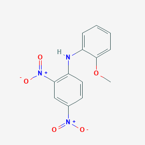 molecular formula C13H11N3O5 B082452 2,4-Dinitro-2'-Methoxydiphenylamine CAS No. 14038-08-5
