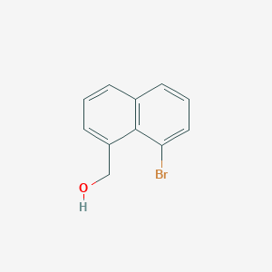 molecular formula C11H9BrO B082454 (8-Bromonaphthalen-1-yl)methanol CAS No. 14938-58-0