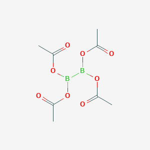 molecular formula C8H12B2O8 B8245913 BORON TETRAACETATE 