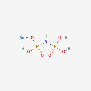 molecular formula H4NNaO6P2 B8245923 Imidodiphosphate sodium salt 