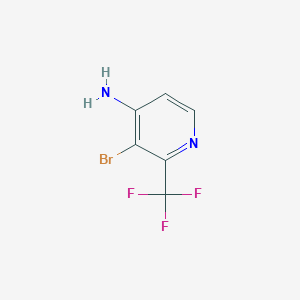 3-Bromo-2-(trifluoromethyl)pyridin-4-amine