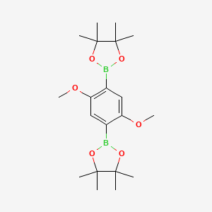 2,2'-(2,5-Dimethoxy-1,4-phenylene)bis(4,4,5,5-tetramethyl-1,3,2-dioxaborolane)
