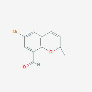 6-Bromo-2,2-dimethyl-2h-chromene-8-carbaldehyde