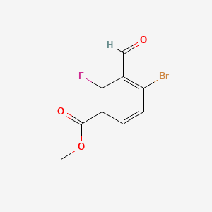 Methyl 4-bromo-2-fluoro-3-formylbenzoate