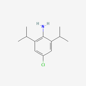 molecular formula C12H18ClN B8246100 4-Chloro-2,6-diisopropylaniline 