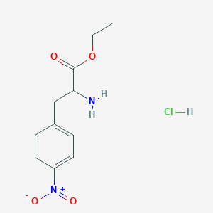 Ethyl 2-amino-3-(4-nitrophenyl)propanoate hydrochloride