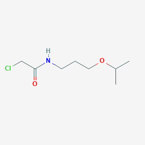 molecular formula C8H16ClNO2 B082464 2-chloro-N-(3-isopropoxypropyl)acetamide CAS No. 10263-67-9