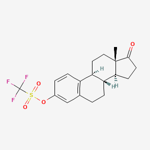 molecular formula C19H21F3O4S B8246650 Estrone triflate 